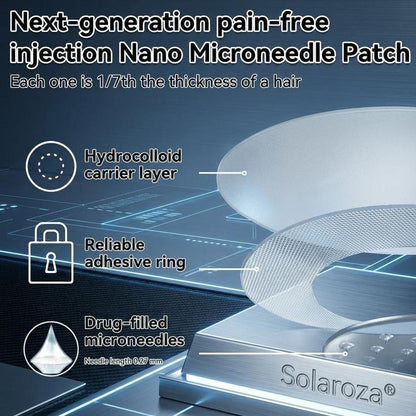 ⚡Official Store | 🍋 Solaroza® Moringa & Berberine 15-IN-1 Advanced Nano Microneedle Patch (Once Daily, visible changes in 7 days) ✅ Obesity, Diabetes, Sleep Apnea, And Joint Issues