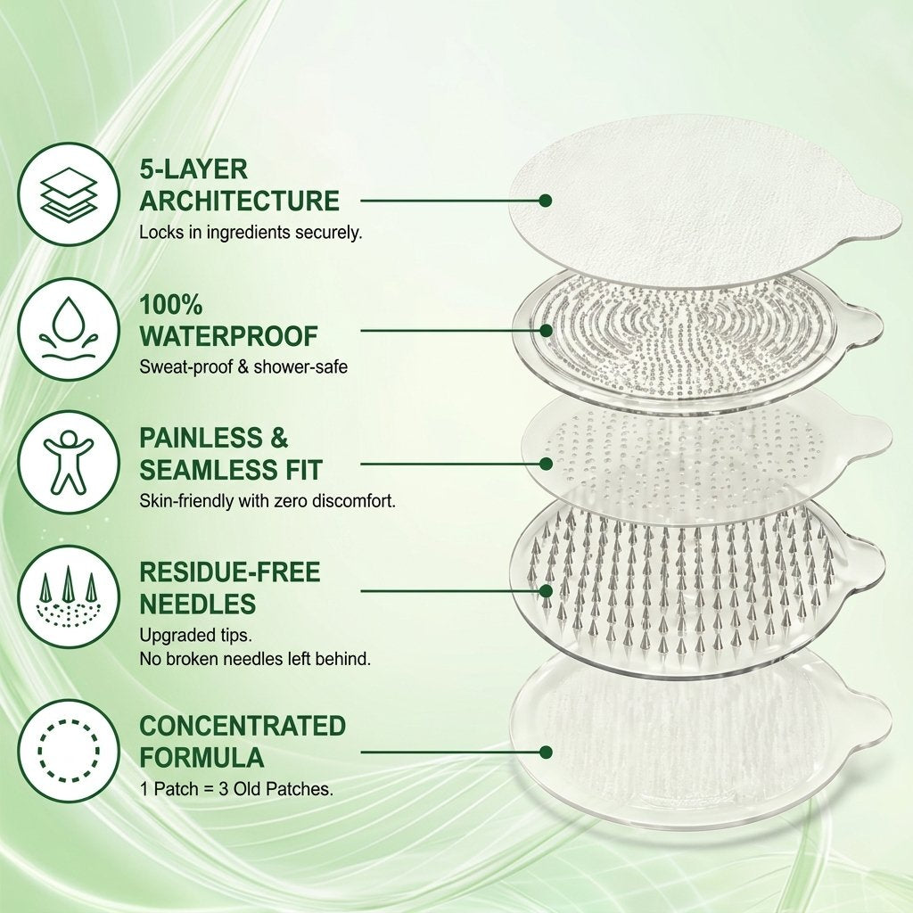 ⚡Official Store | 🍋 Solaroza® Moringa & Berberine 15-IN-1 Advanced Nano Microneedle Patch (Once Daily, visible changes in 7 days) ✅ Obesity, Diabetes, Sleep Apnea, And Joint Issues