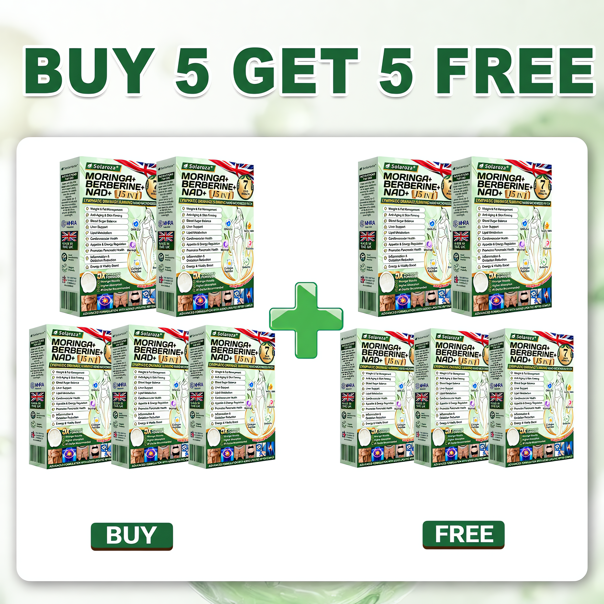 10 Boxes — Family Pack (Best Value)—Lose up to 120lbs